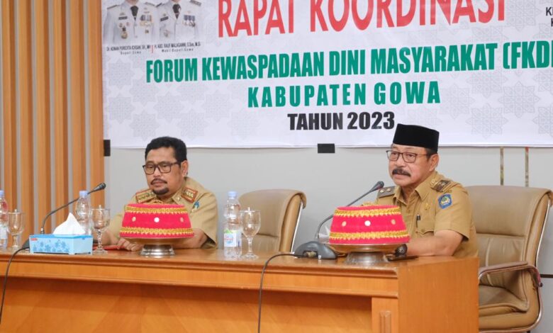 Wabup Gowa Dorong FKDM Mampu Minimalisir Potensi Konflik Sejak Dini