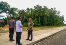 Disupport Bantuan Keuangan, Gubernur Andi Sudirman Tinjau Pembangunan Jalan Akses Bandara Arung Palakka