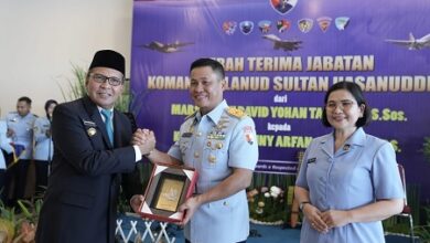 Wali Kota Makassar Danny Pomanto Hadiri Sertijab Danlanud Sultan Hasanuddin