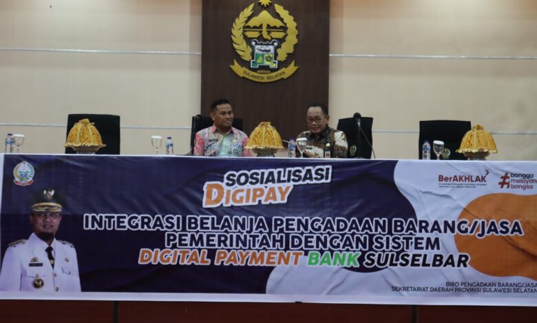 Biro Pengadaan Barang dan Jasa Sulsel Gelar Sosialisasi Digitalisasi Belanja Pemerintah
