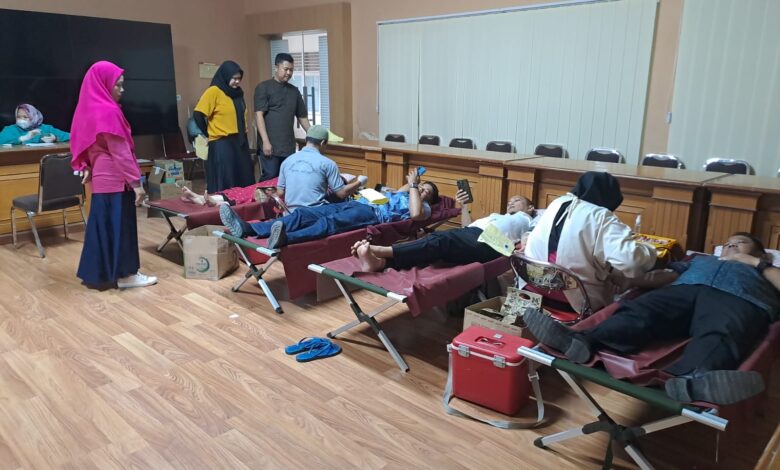 Dinas PMD Sulsel Gelar Donor Darah, Terkumpul 26 Kantong