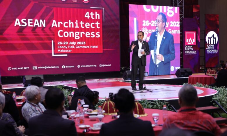Di Kongres Arsitek se-ASEAN, Danny Pomanto Sebut Makassar Warisan Paradigma Arsitektur
