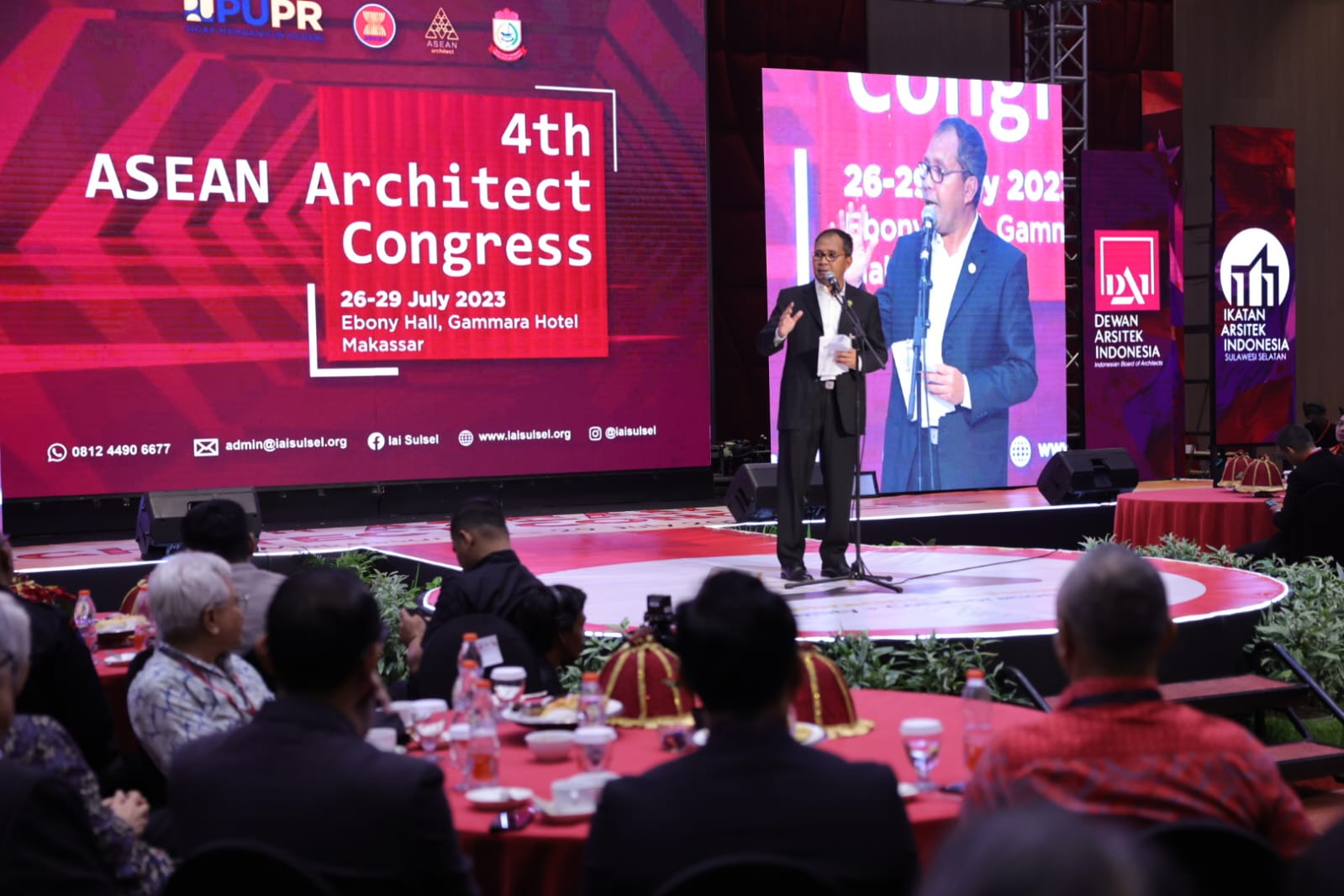 Di Kongres Arsitek se-ASEAN, Danny Pomanto Sebut Makassar Warisan Paradigma Arsitektur
