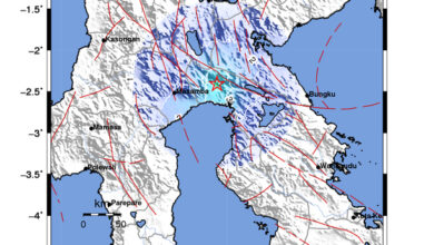 Gempa Magnitudo 4.2 Guncang Luwu Timur, Warga pada Panik