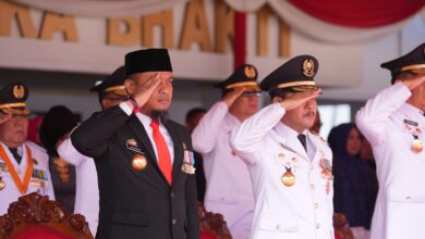 Gubernur Andi Sudirman Hadiri Pelantikan Pamong Praja Muda Lulusan IPDN Angkatan XXX