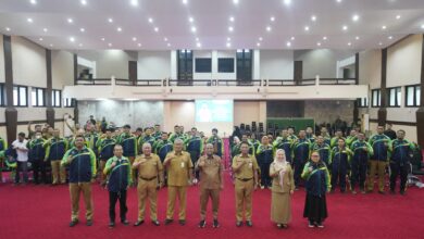 Gubernur Sulsel Lepas 83 Atlet Menuju Pornas XVI Korpri di Semarang