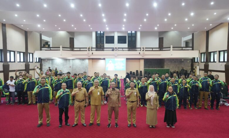 Gubernur Sulsel Lepas 83 Atlet Menuju Pornas XVI Korpri di Semarang
