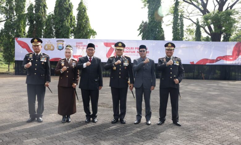 Peringatan Hari Bhayangkara ke-77, Pemkot Makassar-Polri Wujudkan Kondusifitas Tahun Politik