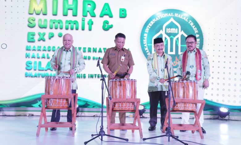 Pj Sekda Sulsel Buka Mihrab Summit dan Expo ISMI 2023