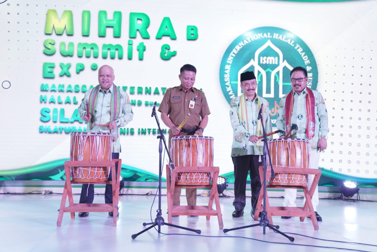Pj Sekda Sulsel Buka Mihrab Summit dan Expo ISMI 2023