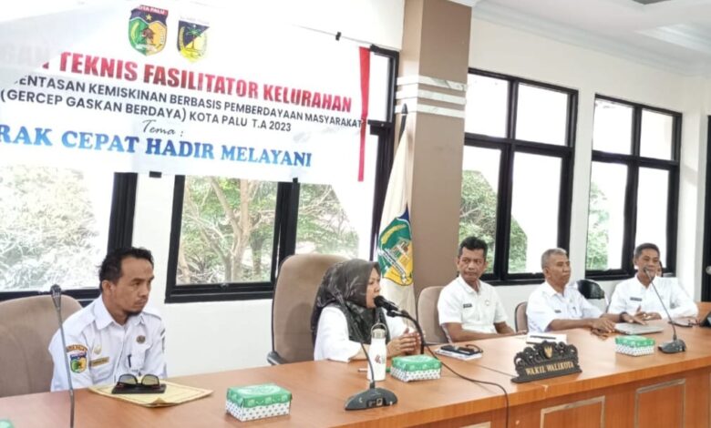 Wakil Wali Kota Palu Hadiri Bimtek Gercep Gaskan Berdaya, Ini Yang Disampaikan