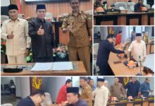 Diwakili Asisten 1, Wali Kota Sampaikan Pendapat Akhir Ranperda Pertanggungjawaban Pelaksanaan APBD Kota Palu 2022 di Paripurna DPRD