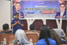 Munju Pemilu 2024, Partai Demokrat Makassar Gelar Konsolidasi Bacaleg