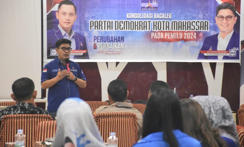 Munju Pemilu 2024, Partai Demokrat Makassar Gelar Konsolidasi Bacaleg