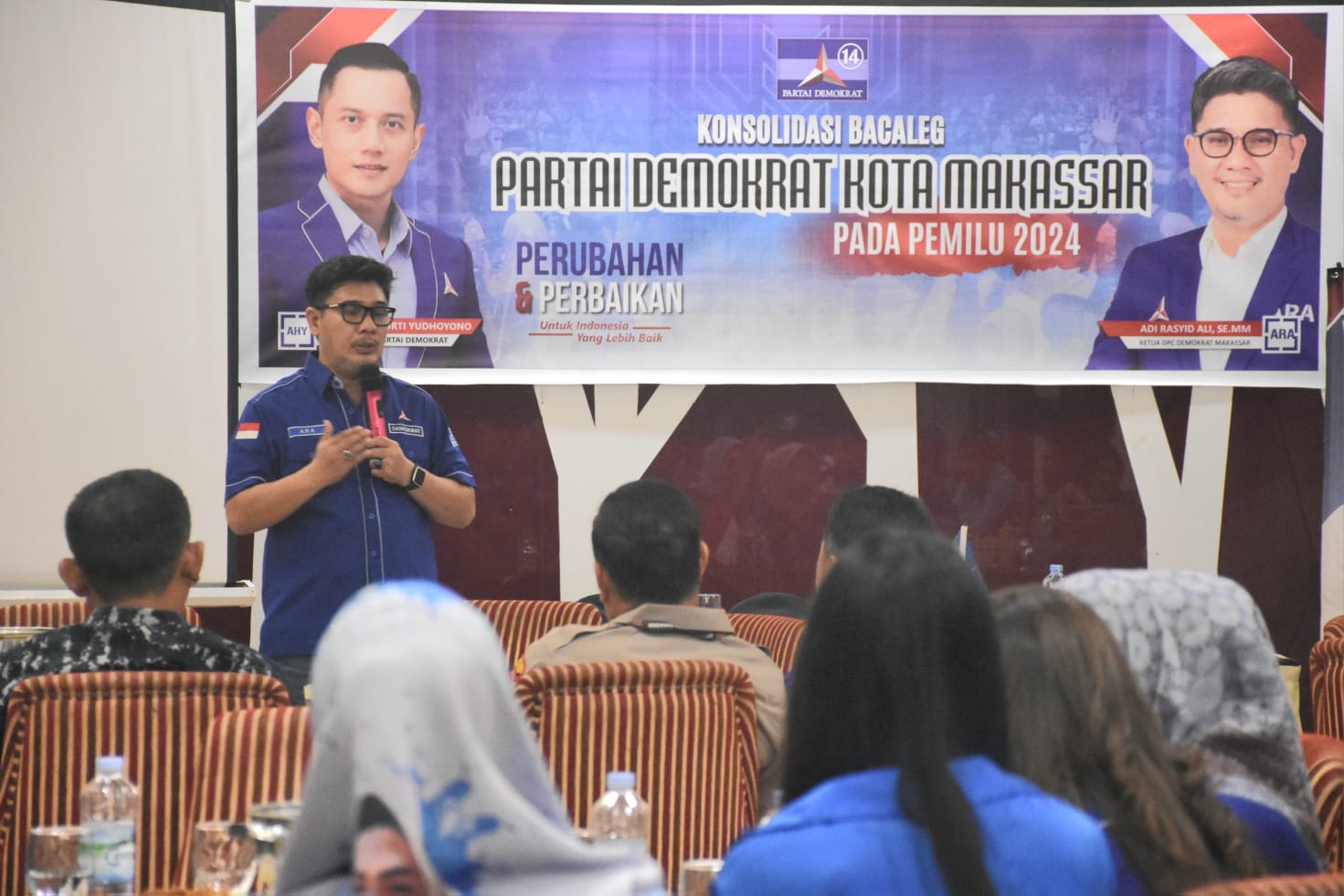 Munju Pemilu 2024, Partai Demokrat Makassar Gelar Konsolidasi Bacaleg