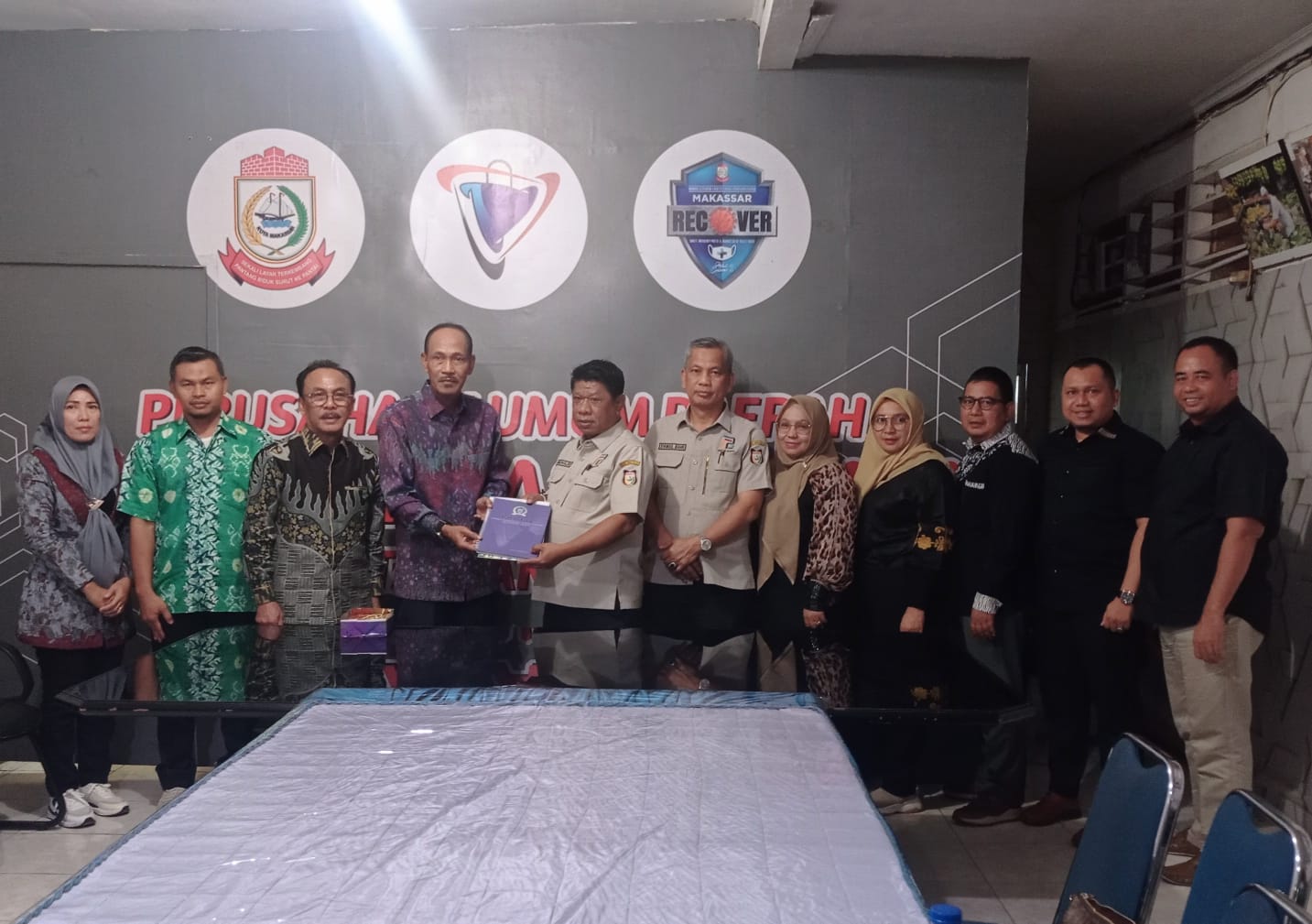 Komisi I DPRD Kabupaten Banjar Tertarik Penangan PKL Perumda Pasar Makassar
