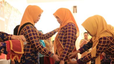 Lantik Bunda PAUD Kecamatan, Herfida Ibu adalah Madrasah dalam Mendidik Anak