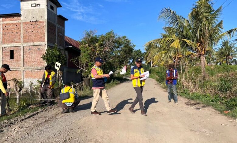 Pemprov Sulsel Mulai Tangani Jalan Rusak di Ruas Anabanua - Malake - Batas Sidrap di Wajo