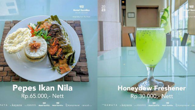 Promo Food & Beverages Of The Month dari Hotel Santika Makassar