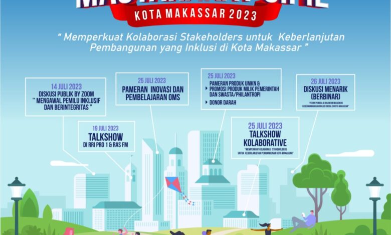 Puluhan UMKM Dan Organisasi Masyarakat Sipil Ramaikan Festival OMS 2023