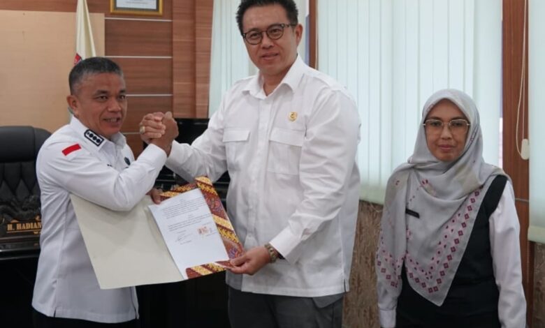 Hadianto Rasyid Teken Kerja Sama dengan Pusat Rekreasi Milenium Waterpark Palu