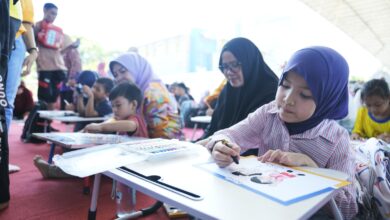 Semarak Hari Anak Nasional, Bunda PAUD Kota Makassar Gelar Lomba Mewarnai