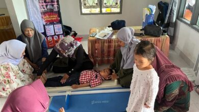 Usai Jalan Santai 1 Muharram, Ketua PKK Bulukumba Kunjungi Rumah Gizi Desa Polewali