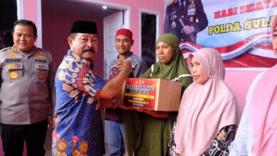 Wakil Bupati Gowa Apresiasi Program Bedah Rumah Polda Sulsel