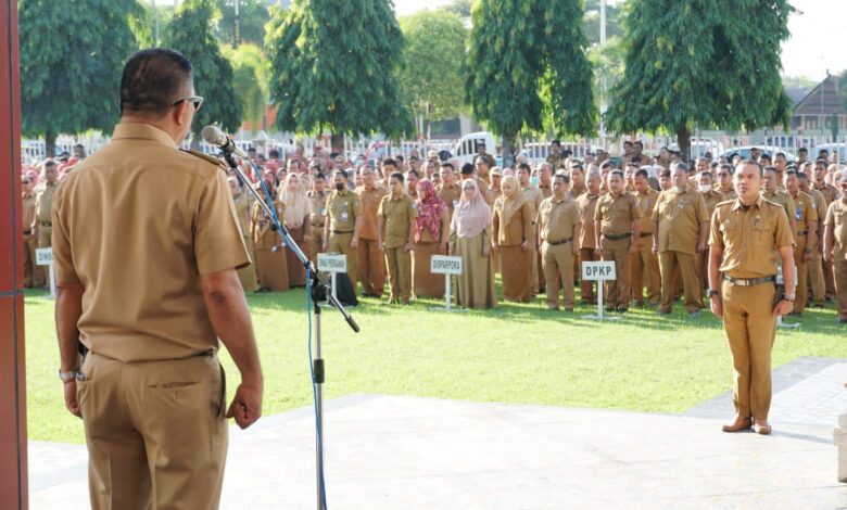 Bupati Andi Utta: Tidak Mudah Jadi Tuan Rumah Pembagian Bendera, Kita Semua Harus Siap