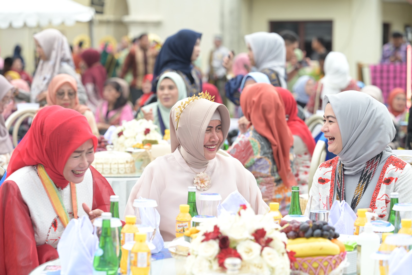 Bersama Wawali, Ketua TP PKK Makassar Jamu Istri Wali Kota se-Indonesia di Ladies Program APEKSI XVI