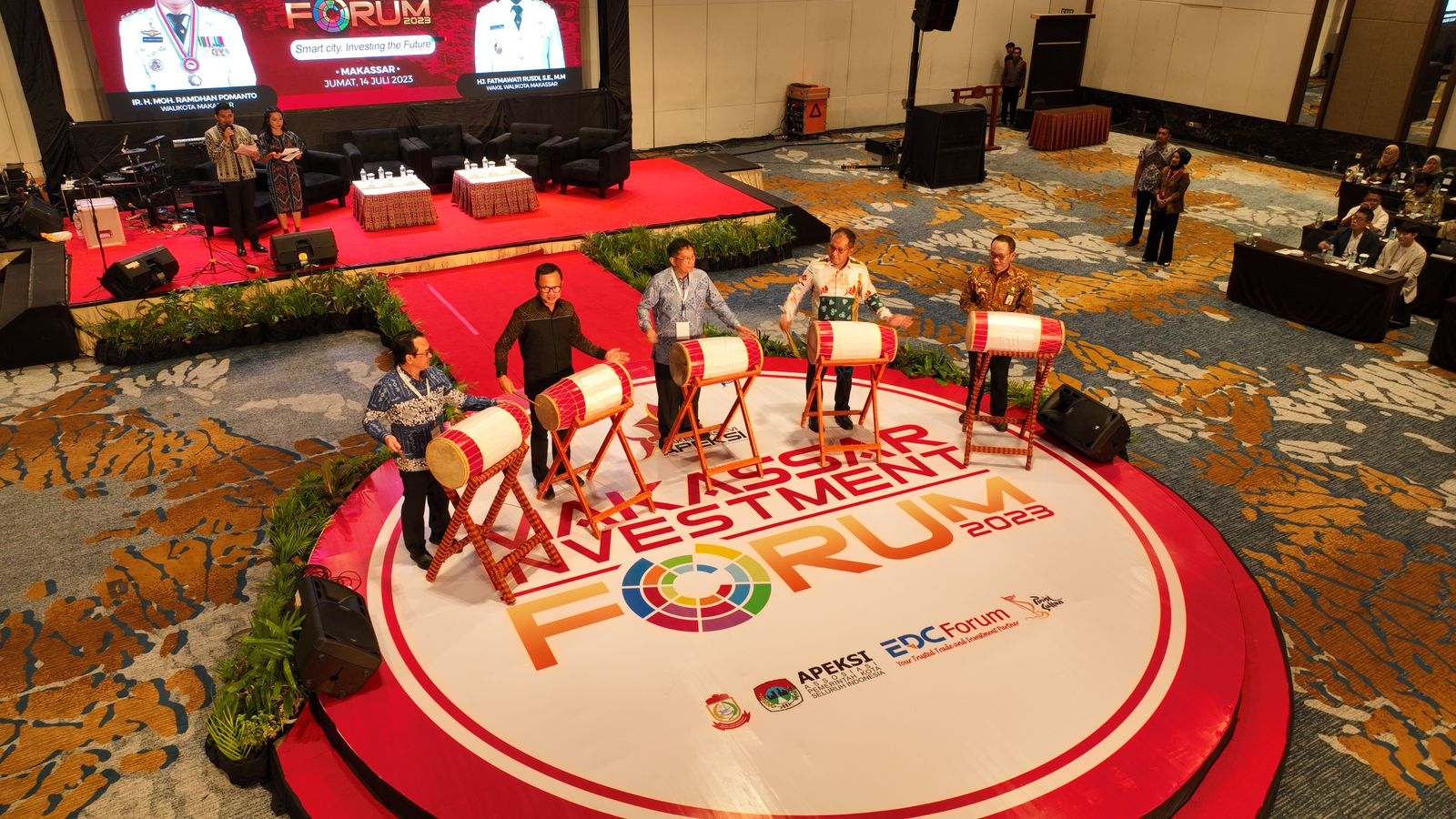 Launching Pra Bidding di IMF 2023, Danny Pomanto Klaim Sudah Kantongi IPRO Proyek Japparate