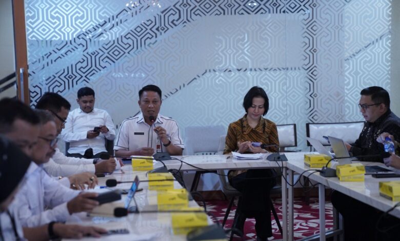 Pj Sekda Sulsel dan KPK Rapat Koordinasi Bahas Optimalisasi Aset Daerah