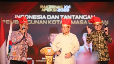 Prabowo Puji Apeksi dan Tuan Rumah Rakernas Apeksi XVI