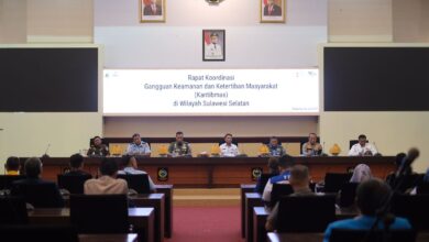 Cegah Unjuk Rasa Anarkis dan Perkelahian Kelompok, Sekda Buka Rakor Gangguan Kamtibmas Wilayah Sulawesi Selatan