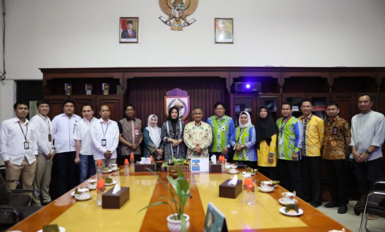 Bertemu Fatmawati Rusdi, Wawali Tarakan Belajar Sistem Perpajakan Makassar