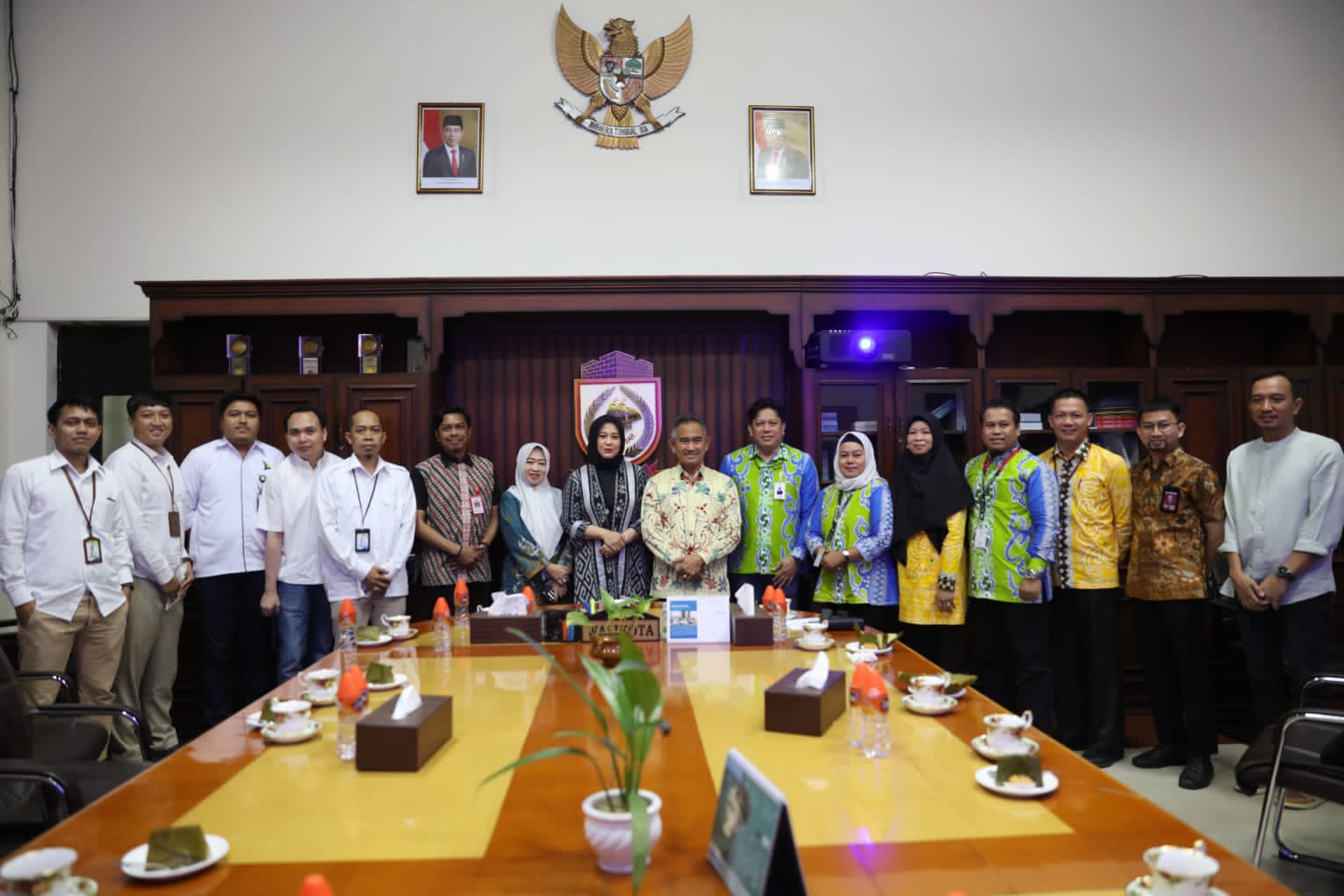 Bertemu Fatmawati Rusdi, Wawali Tarakan Belajar Sistem Perpajakan Makassar