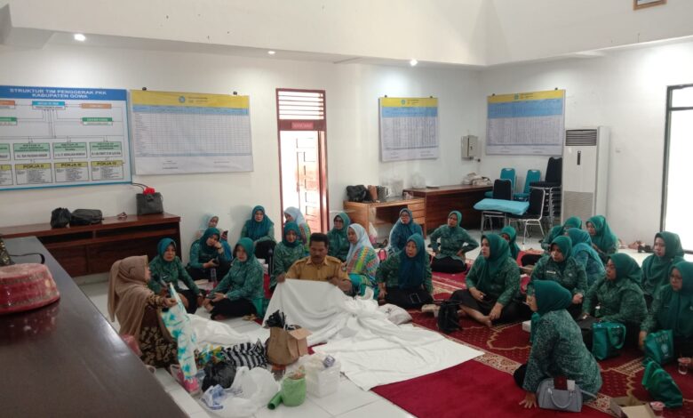 Gandeng Dinas PMD Gelar Pelatihan Membatik, PKK Gowa Komitmen Tingkatkan Keterampilan Kader