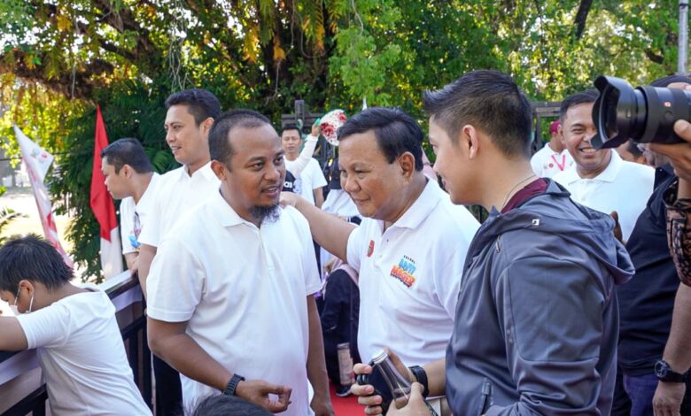 Menhan Prabowo Puji Sejumlah Program Prioritas Inisiasi Gubernur Andi Sudirman