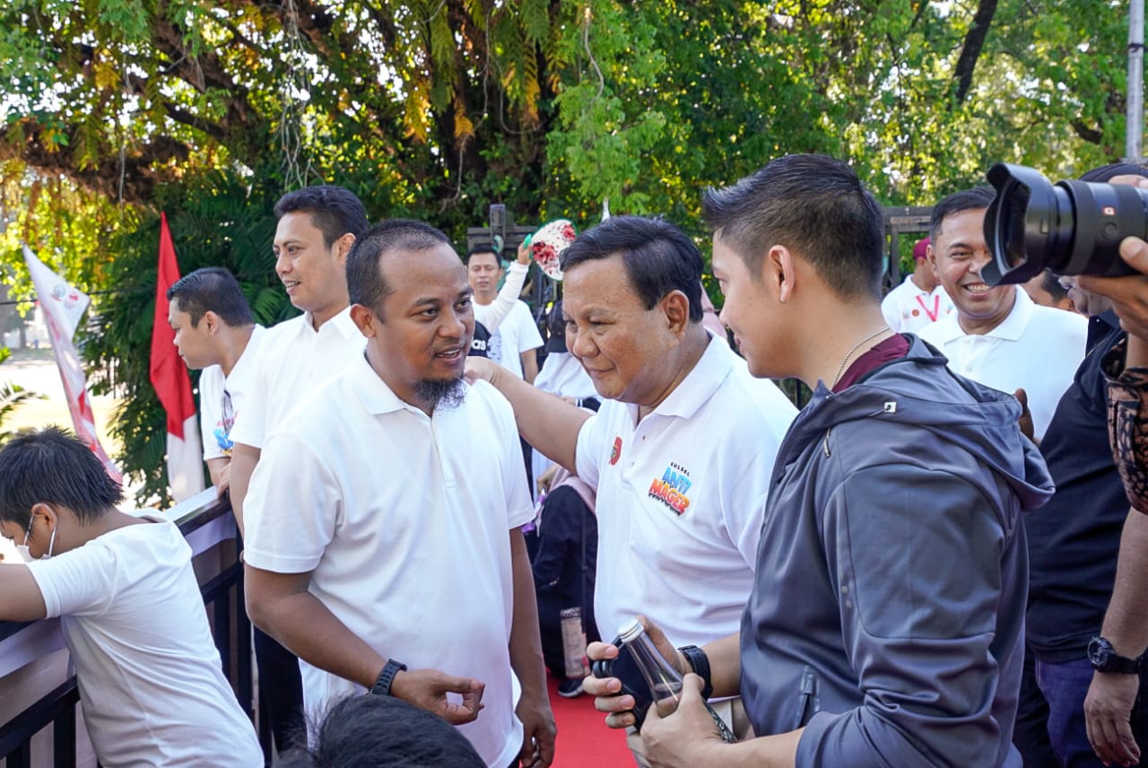 Menhan Prabowo Puji Sejumlah Program Prioritas Inisiasi Gubernur Andi Sudirman