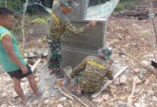 Tugu Prasasti TMMD Jadi Saksi Sejarah Kemanunggalan TNI Bersama Rakyat