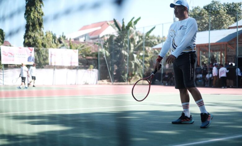 Gubernur Sulsel Harap Seluruh Peserta Turnamen Tenis Lapangan Jaga Sportivitas