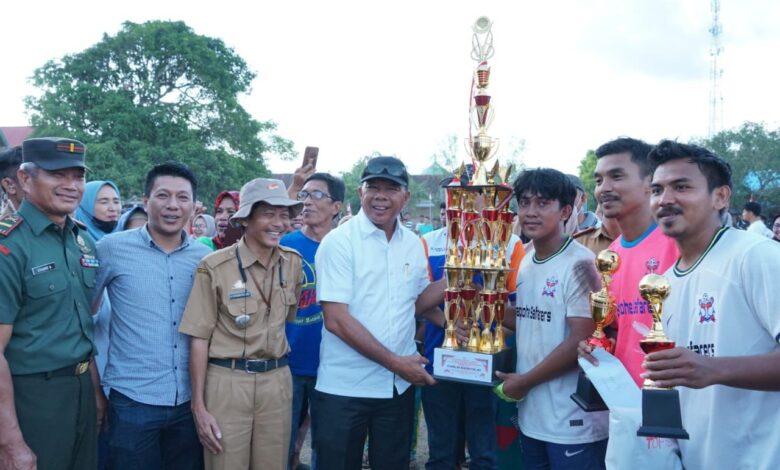 Bupati Andi Utta Tutup Bupati Cup II Zona Bonto Bahari