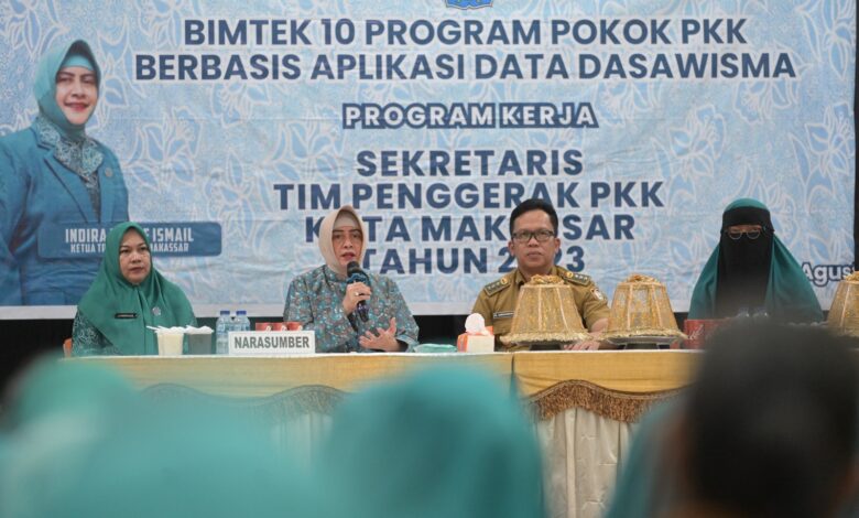 Ketua TP PKK Makassar Dorong Kader Terampil dan Teliti dalam Pendataan Dasawisma