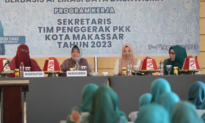 Ketua TP PKK Makassar Dorong Penguatan Data Warga Lewat Aplikasi Dasawisma