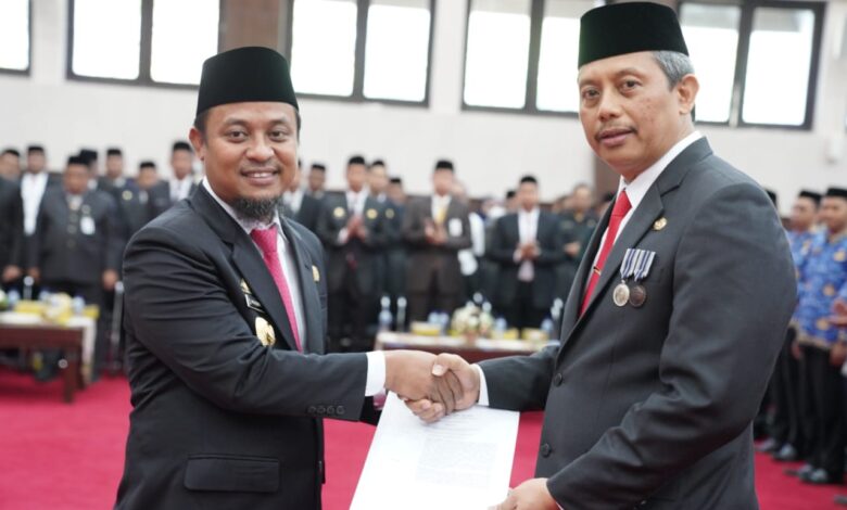Andi Muhammad Arsjad Resmi Dilantik Sebagai Pj Sekda Provinsi Sulsel