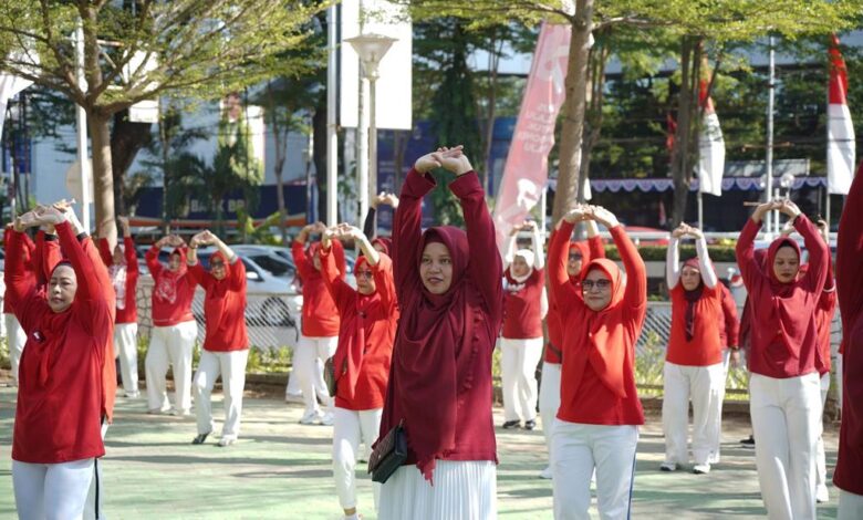 Kompak! DWP Makassar Gelar Kegiatan Semarak Kemerdekaan