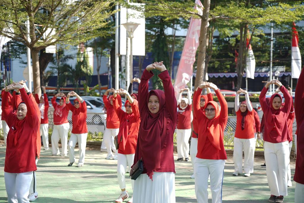 Kompak! DWP Makassar Gelar Kegiatan Semarak Kemerdekaan