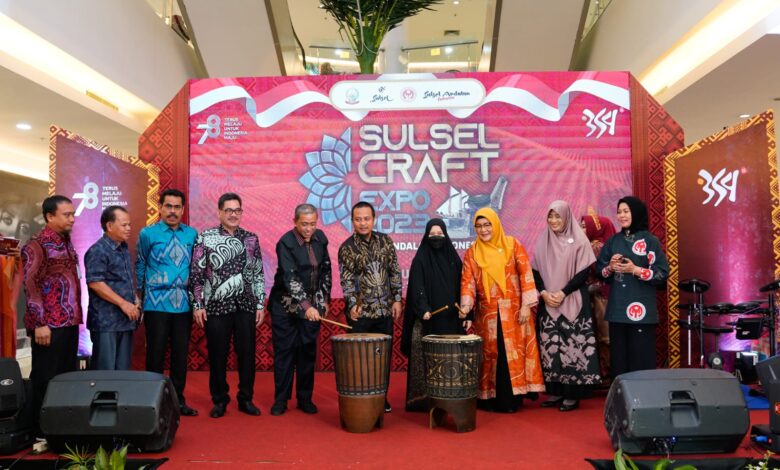 Sulsel Craft EXPO 2023 Sulsel Andalan Indonesia di Samarinda Hadirkan Produk Unggulan UMKM