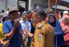 Wali Kota Palu Tinjau Pasar Inpres Manonda Pasca Bentrok