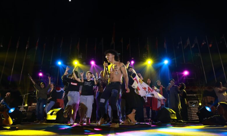 Konser Slank di F8 Makassar, Lagu 'Ku Tak Bisa' Obati Kerinduan Slankers